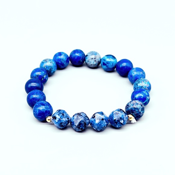 Jewelry Blue Healing Stone Bracelet Poshmark
